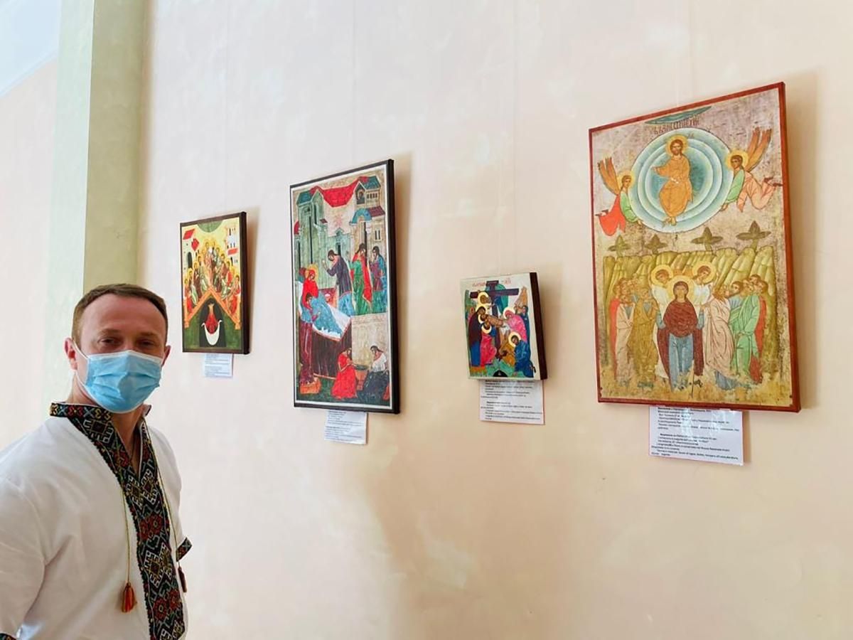  В Милане открылась выставка репродукций старинных украинских икон