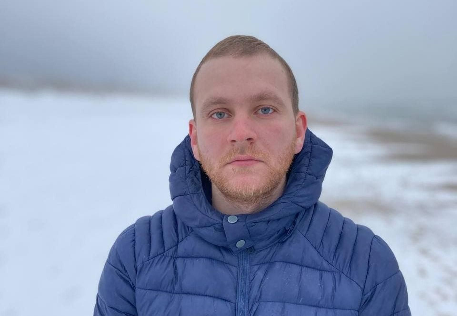 Ярослав Васютин на дюнах Балтийского моря Ярослав Васютин на дюнах Балтийского моря