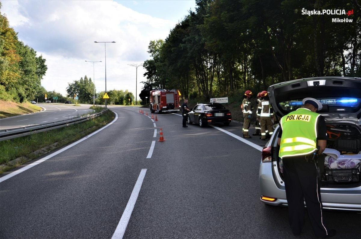 Украинец в Польше спровоцировал ДТП Украинец в Польше спровоцировал ДТП