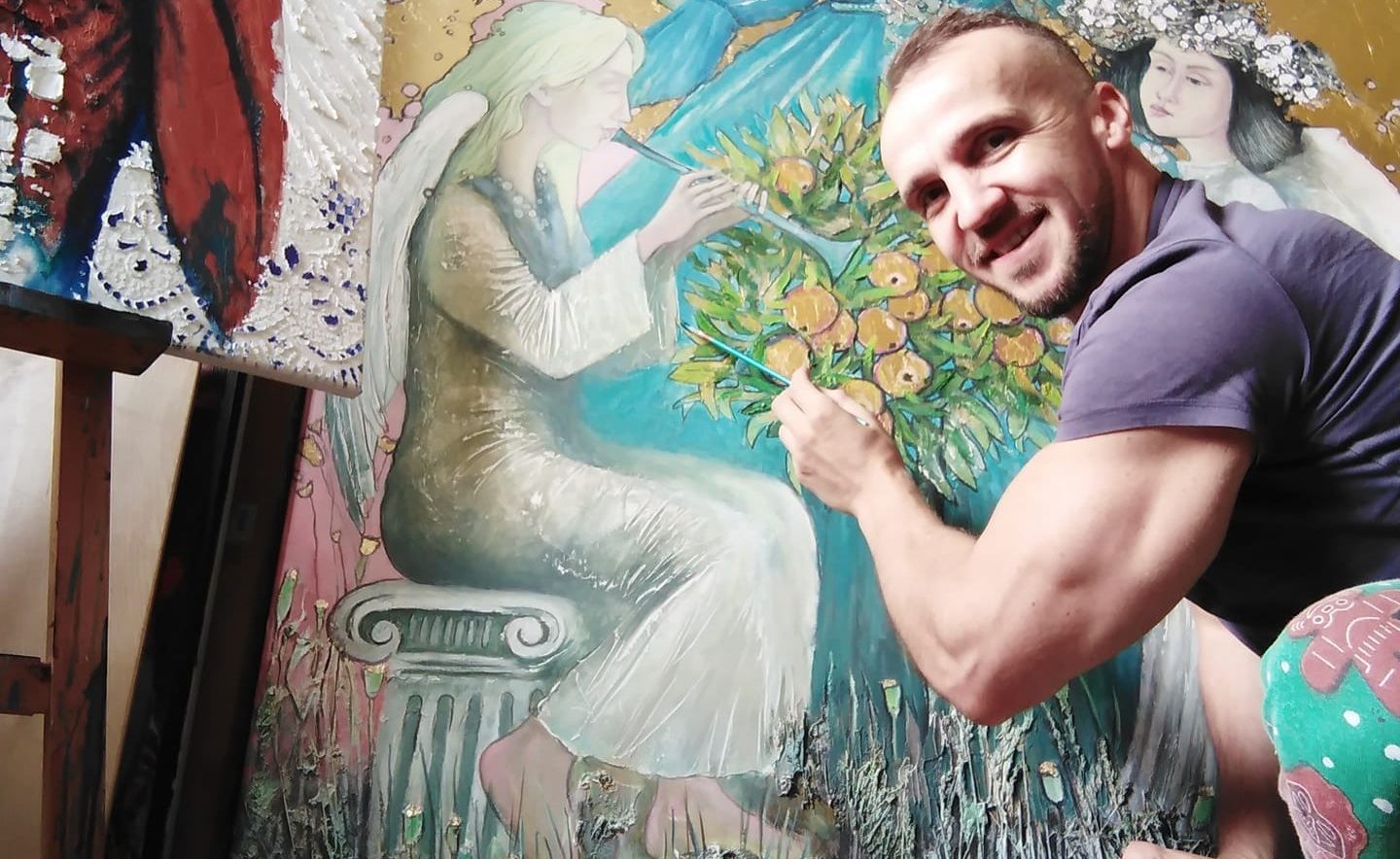 Мой переезд в Гданьск – это детская мечта, – художник и спортсмен из Украины Василий Нецко - Закордон