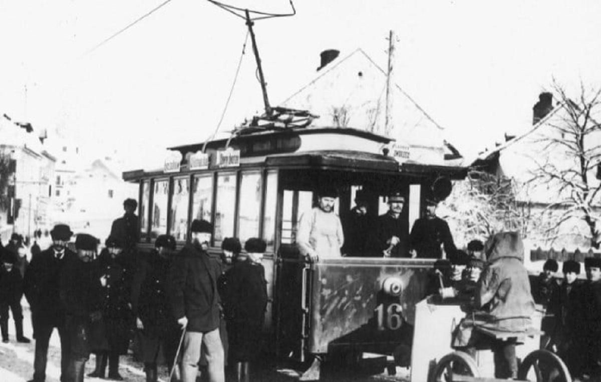В польском архиве нашли фото первых львовских трамваев
