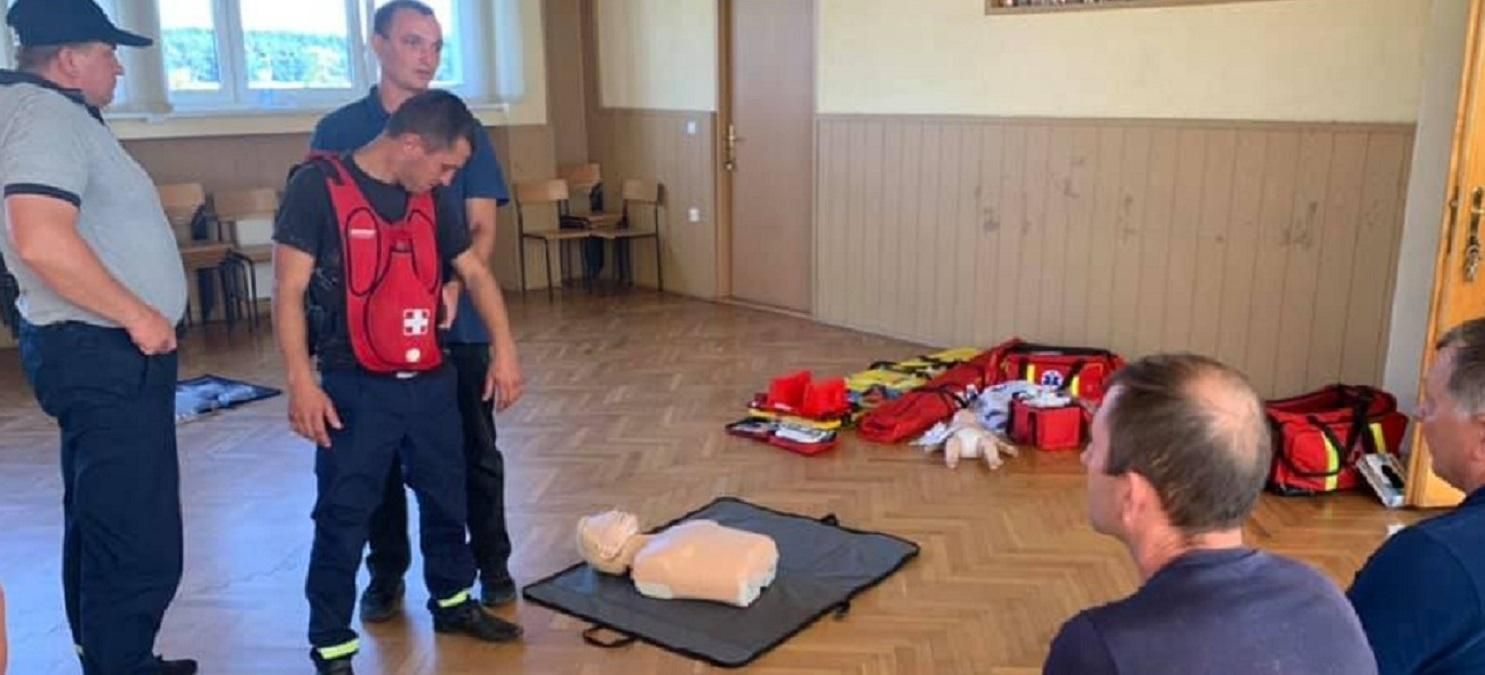 Украинские пожарные прошли обучение в Польше