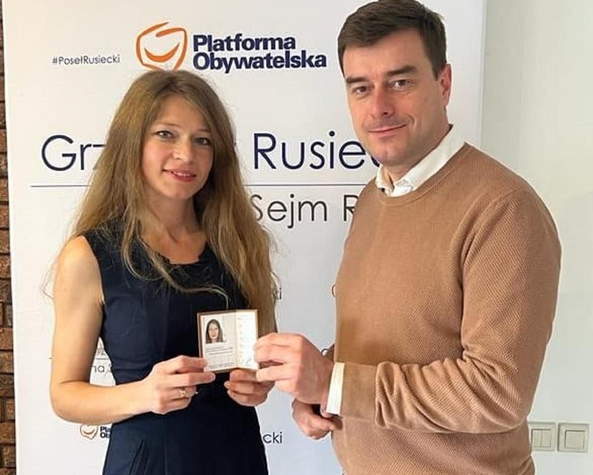 Леся Веретельник стала помощницей депутата Гжегожа Русецкого Леся Веретельник стала помощницей депутата Гжегожа Русецкого