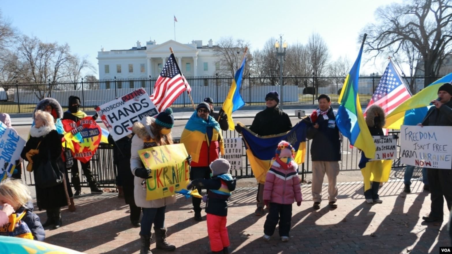 StandWithUkraine: диаспора анонсировала ряд акций в США из-за агрессии Кремля