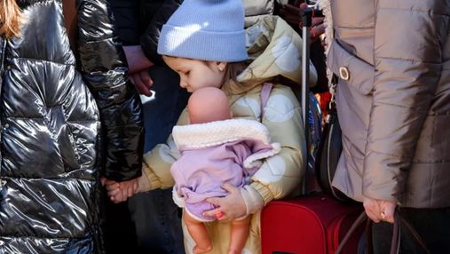 Від початку російського вторгнення біженцями стали 1,5 мільйона дітей України