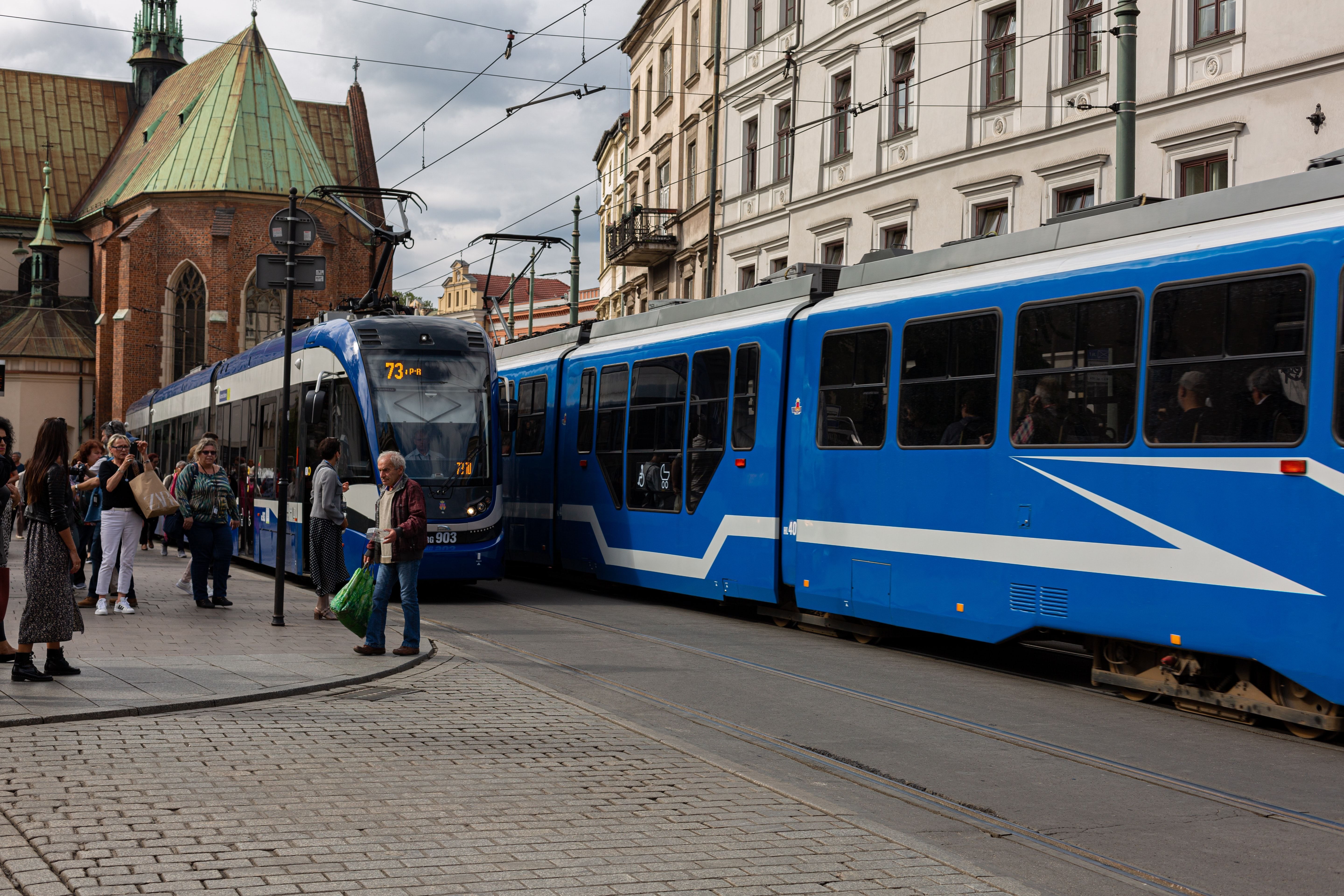 В Кракове беженцы из Украины могут бесплатно передвигаться общественным транспортом