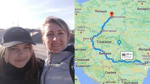 2400 кілометрів за 4 дні: історія українки, яка евакуювалася машиною до Польщі