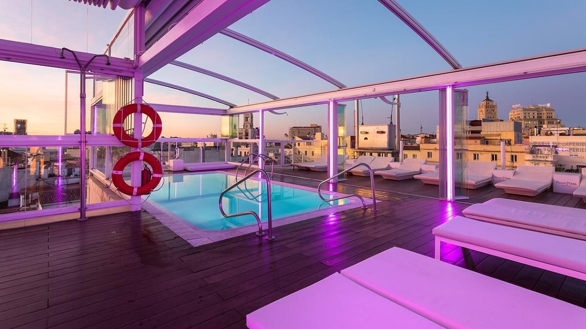 5 найкращих  басейнів на дахах Мадриду - Закордон