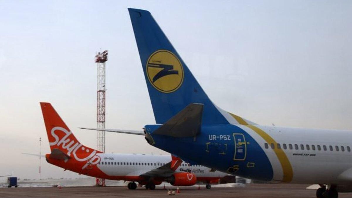 МАУ та SkyUp частково продовжують діяльність за кордоном МАУ та SkyUp частково продовжують діяльність за кордоном