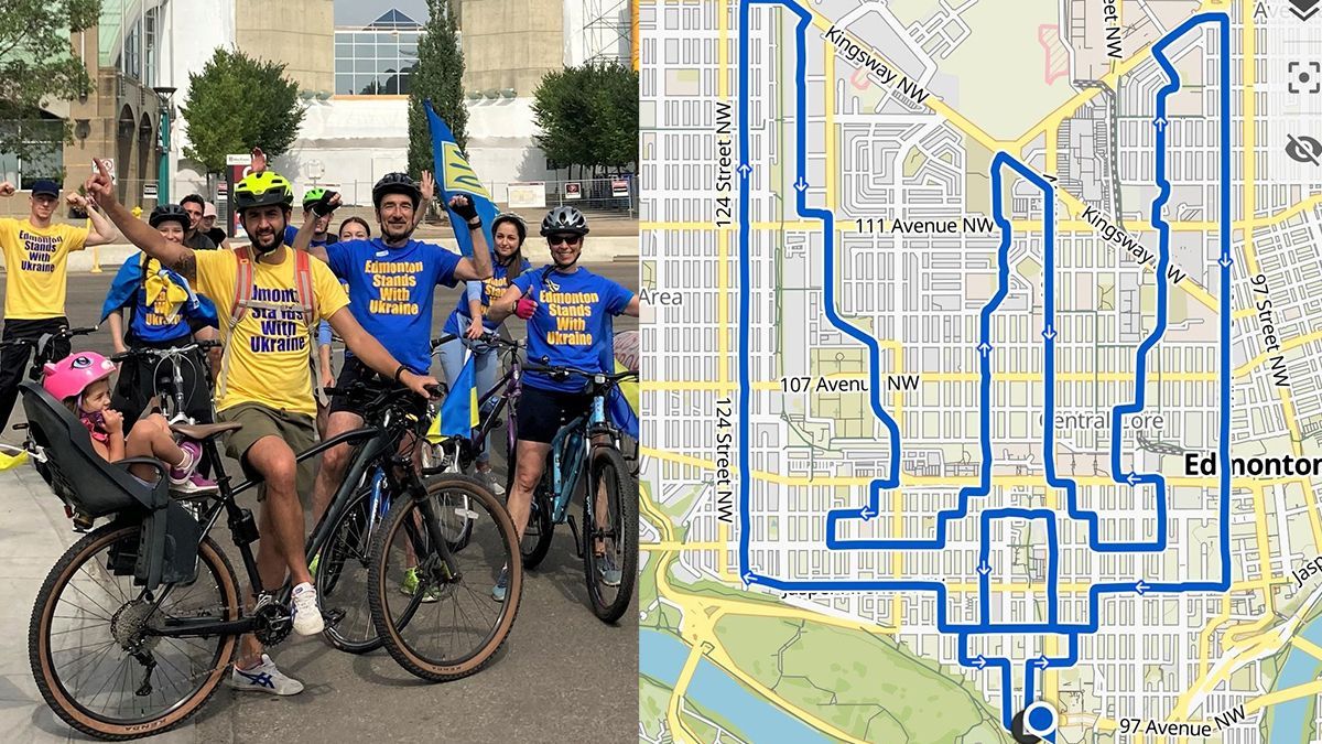 У канадському місті Едмонтон відбувся велопробіг У канадському місті Едмонтон відбувся велопробіг