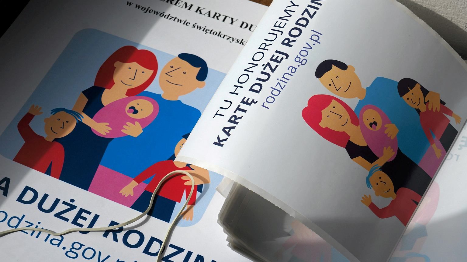 Карта Великої родини у Польщі Карта Великої родини у Польщі