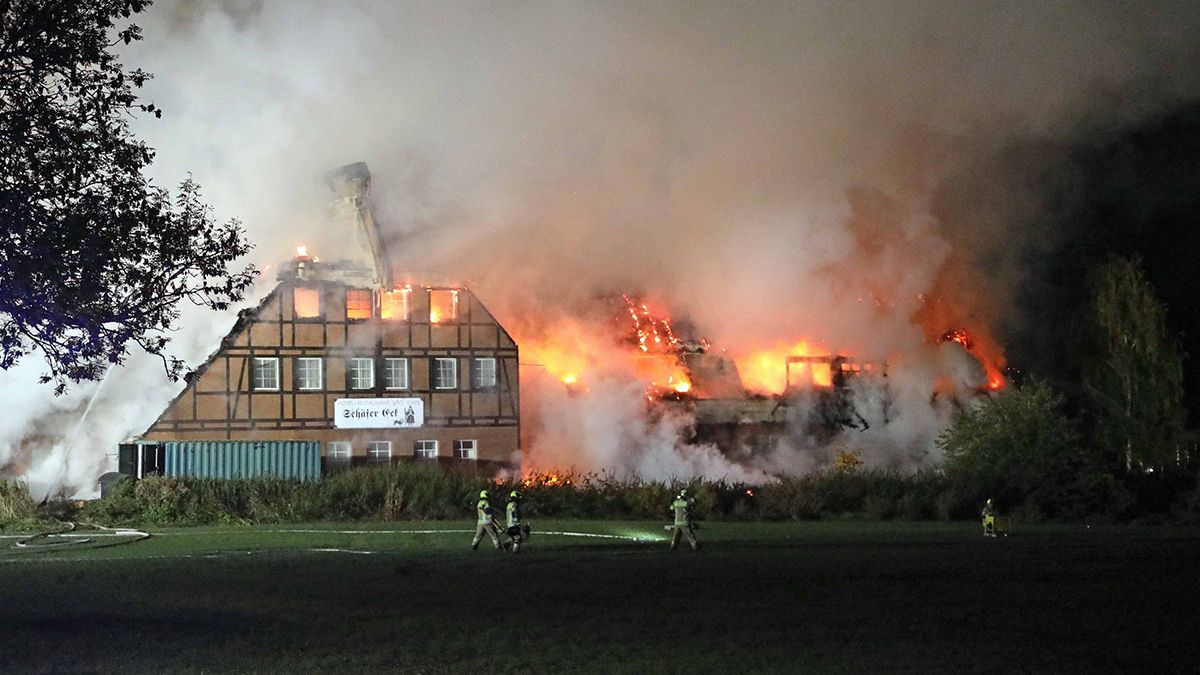 В Германии сгорел приют для украинских беженцев В Германии сгорел приют для украинских беженцев