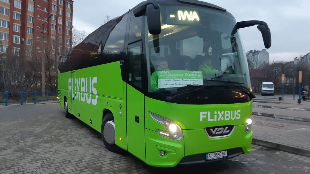 FlixBus открыл первый прямой рейс из Украины в Германию FlixBus открыл первый прямой рейс из Украины в Германию