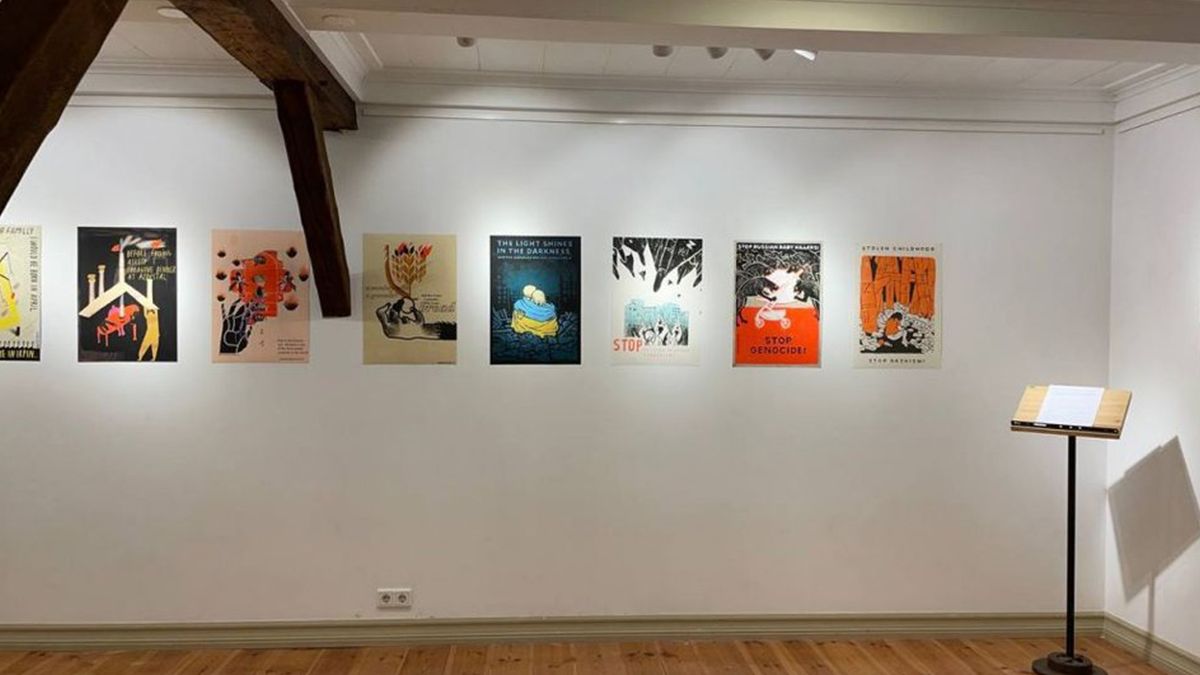 У Рейк'явіку відкрилась виставка плакатів про війну в Україні