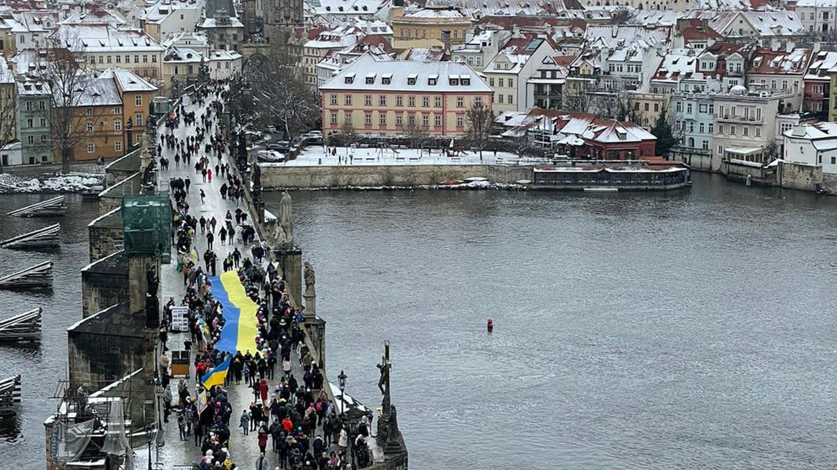 Святкування Дня Соборності України в Празі