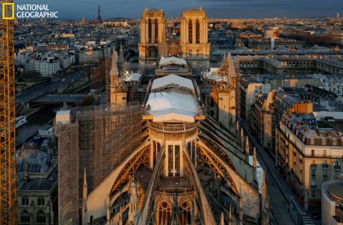 Реконструкция крыши Нотр-Дама Реконструкция крыши Нотр-Дама