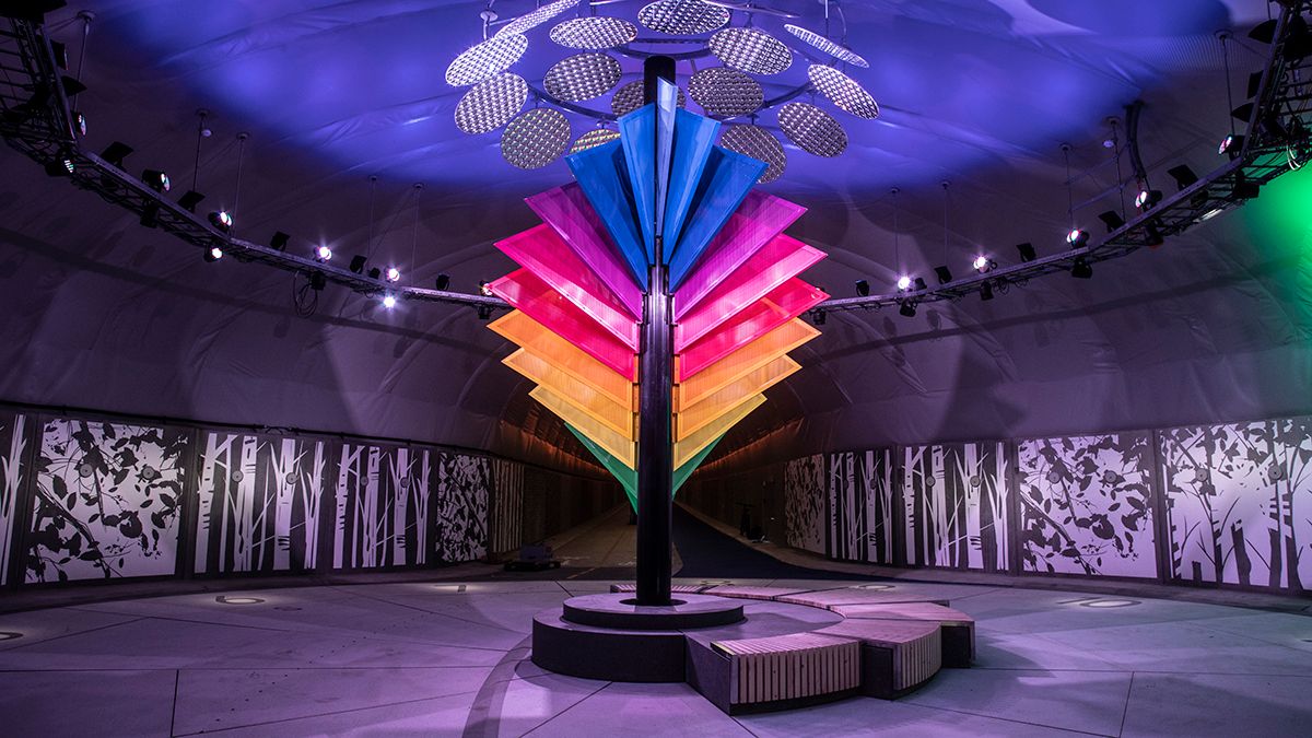 Самый длинный в мире тоннель для пешеходов и велосипедистов в Норвегии Самый длинный в мире тоннель для пешеходов и велосипедистов в Норвегии