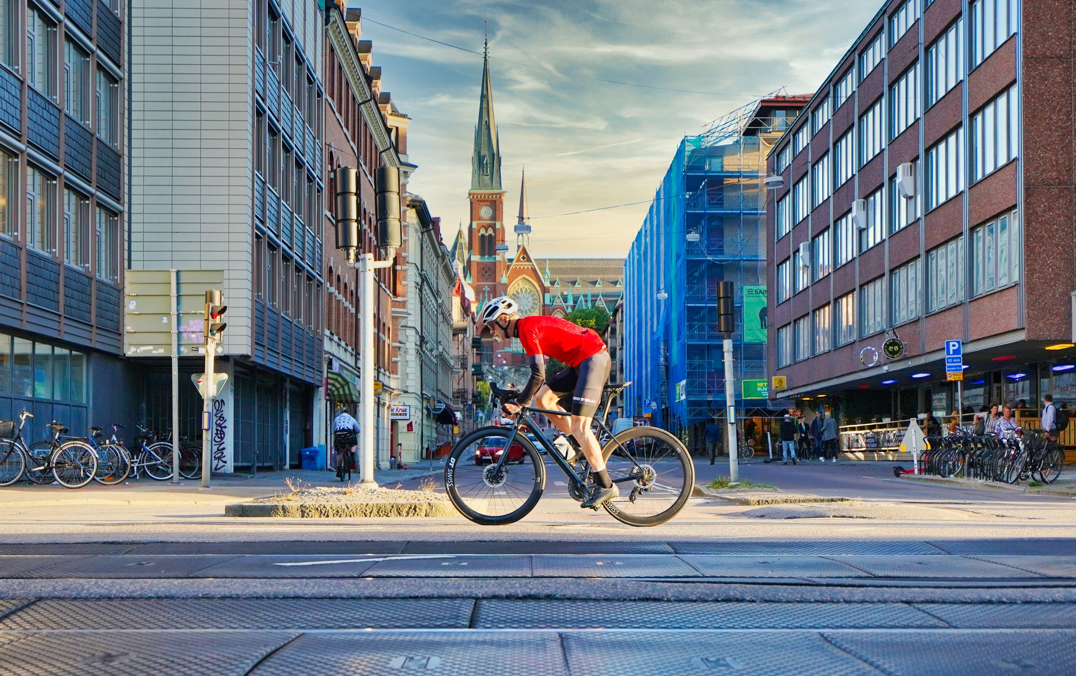 Правила езды на велосипеде в Польше, Чехии и Германии