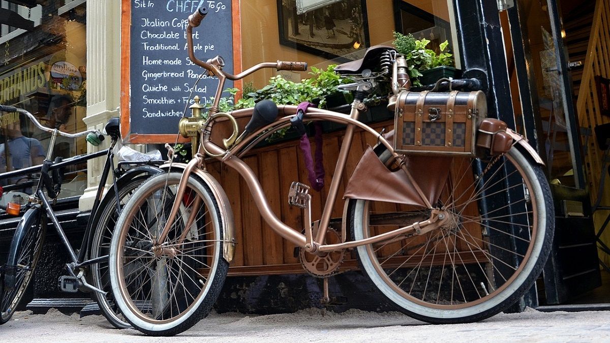 Велосипед – здоровый и экологичный транспорт европейцев