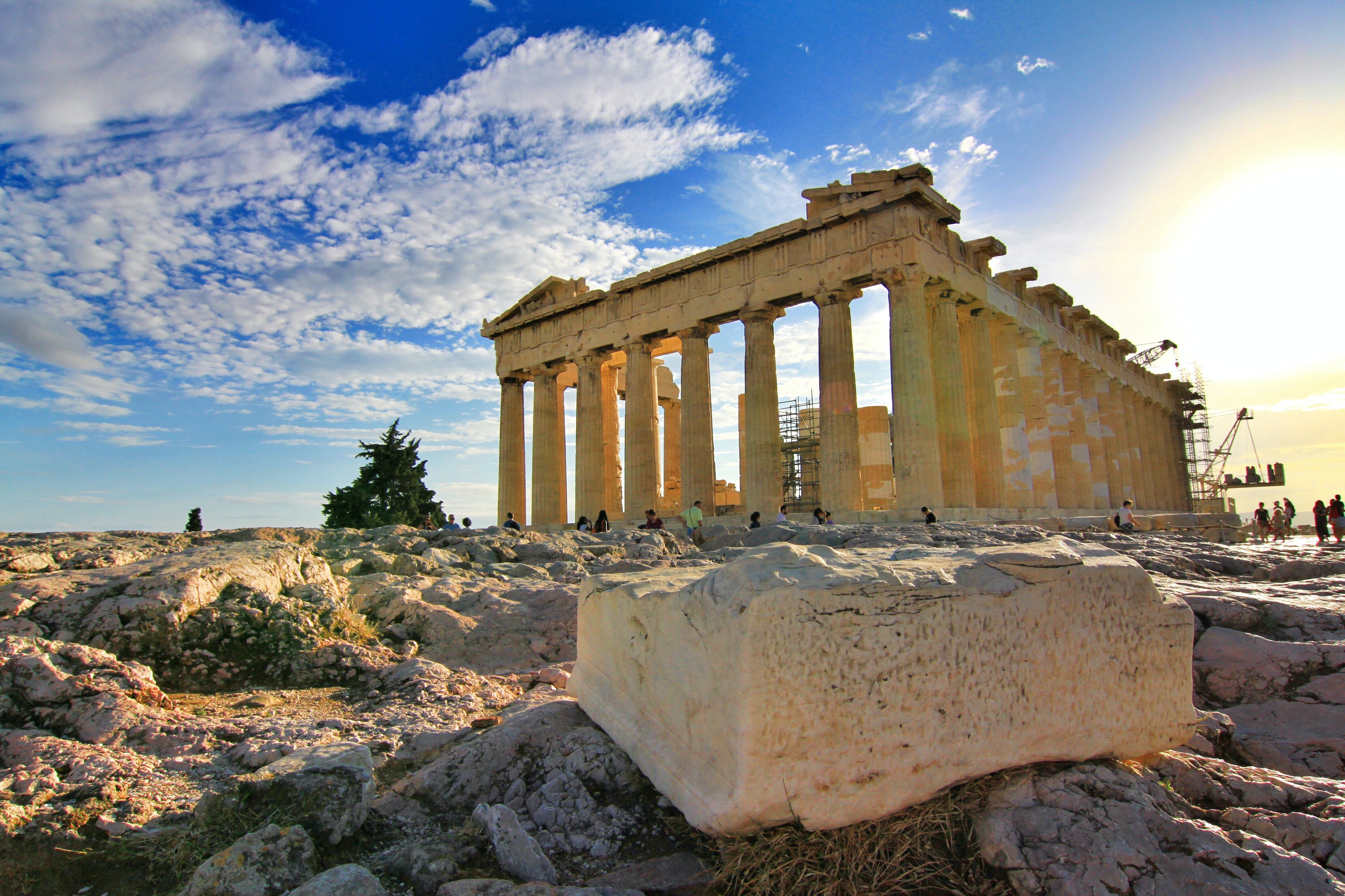 Грецькі Акрополь та Парфенон "відновили" онлайн  як це можливо - Закордон