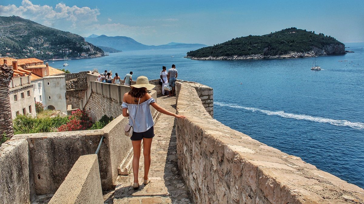 Хорватия переполнена туристами Хорватия переполнена туристами