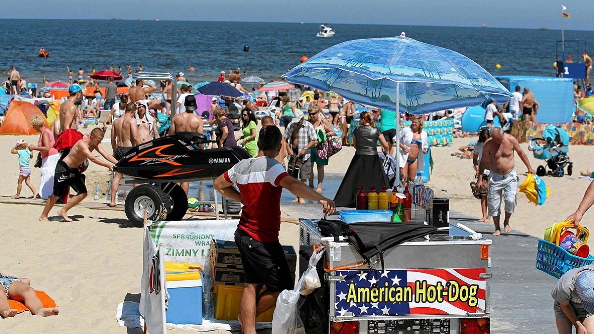 Сезон отпусков в Польше в разгаре Сезон отпусков в Польше в разгаре