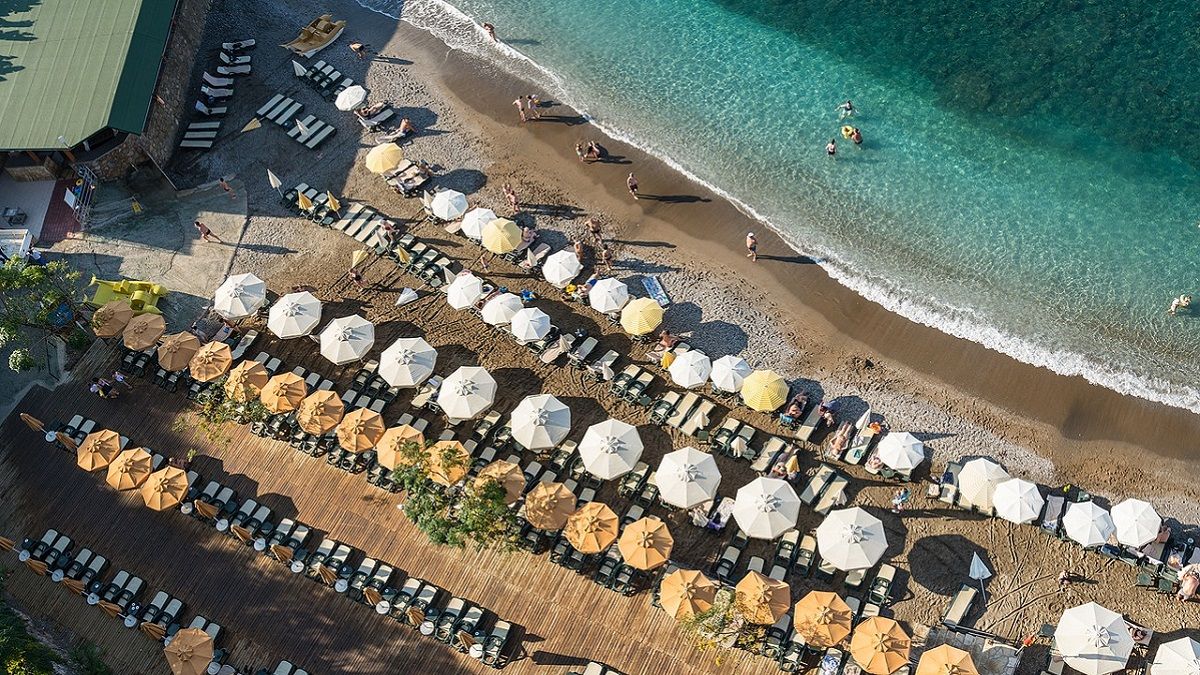 Пляж в Аланії Пляж в Аланії