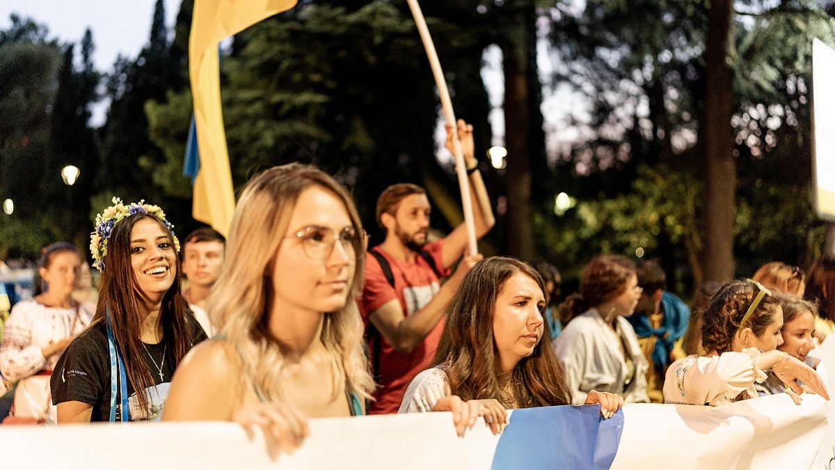 Живий ланцюг у Чорногорії у 2022 Живий ланцюг у Чорногорії у 2022