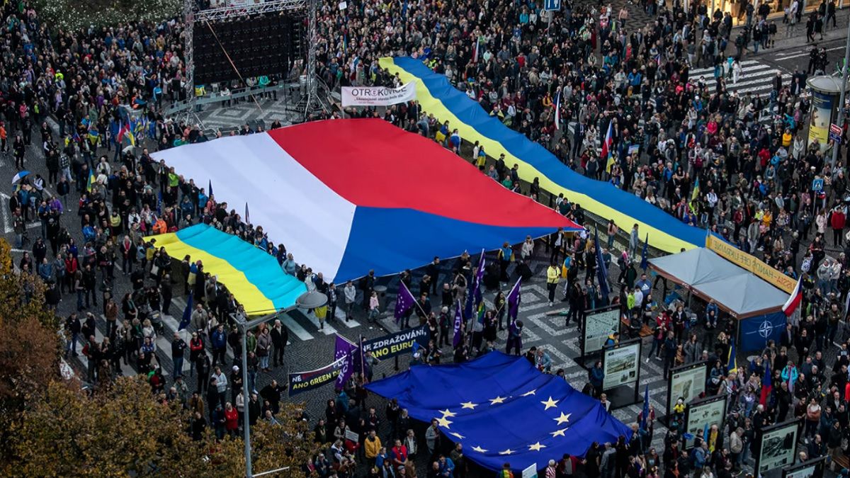 Акция в Чехии Акция в Чехии