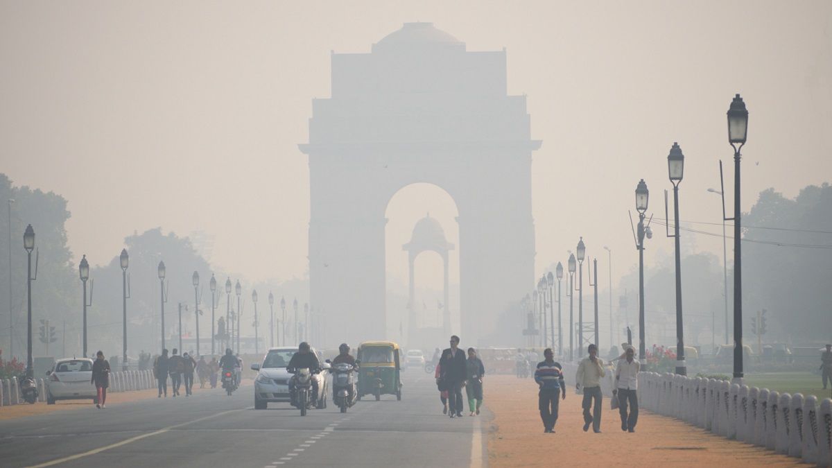 Загрязнение воздуха стало огромной проблемой в Нью-Дели