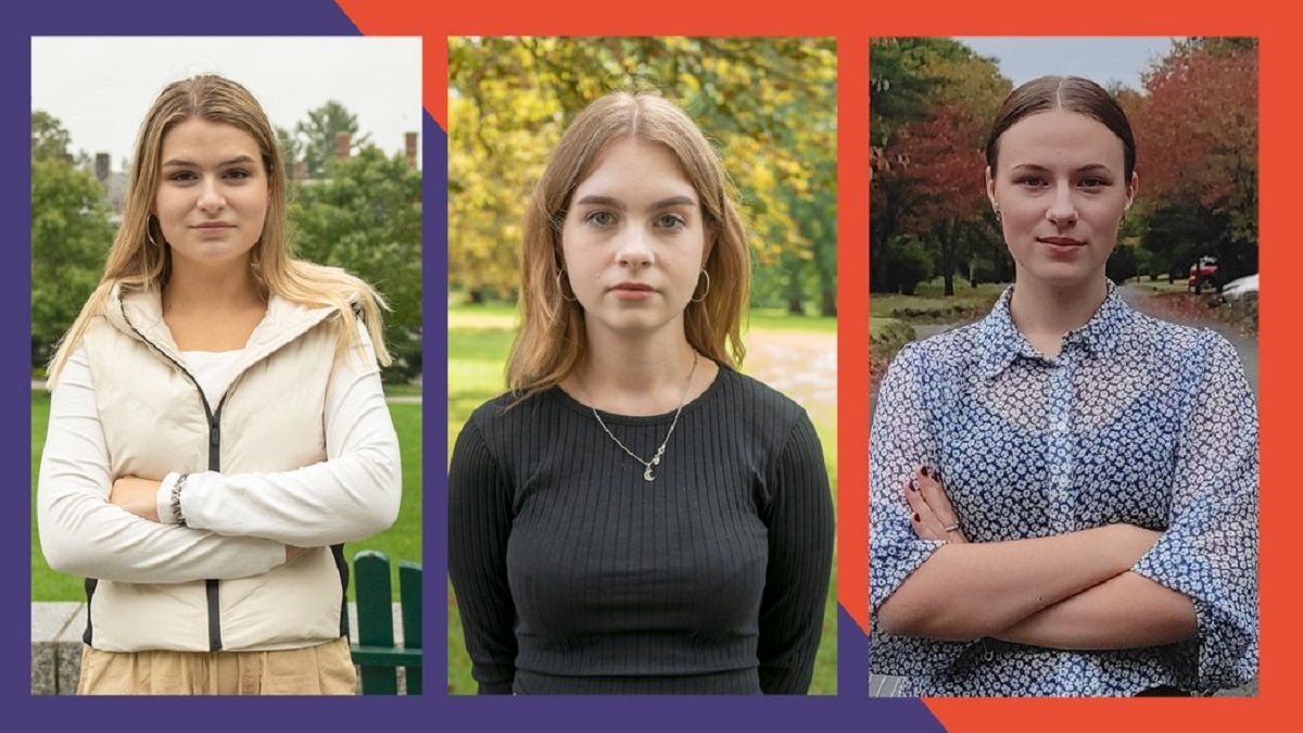 Дівчата допомагають дітям-біженцям Дівчата допомагають дітям-біженцям