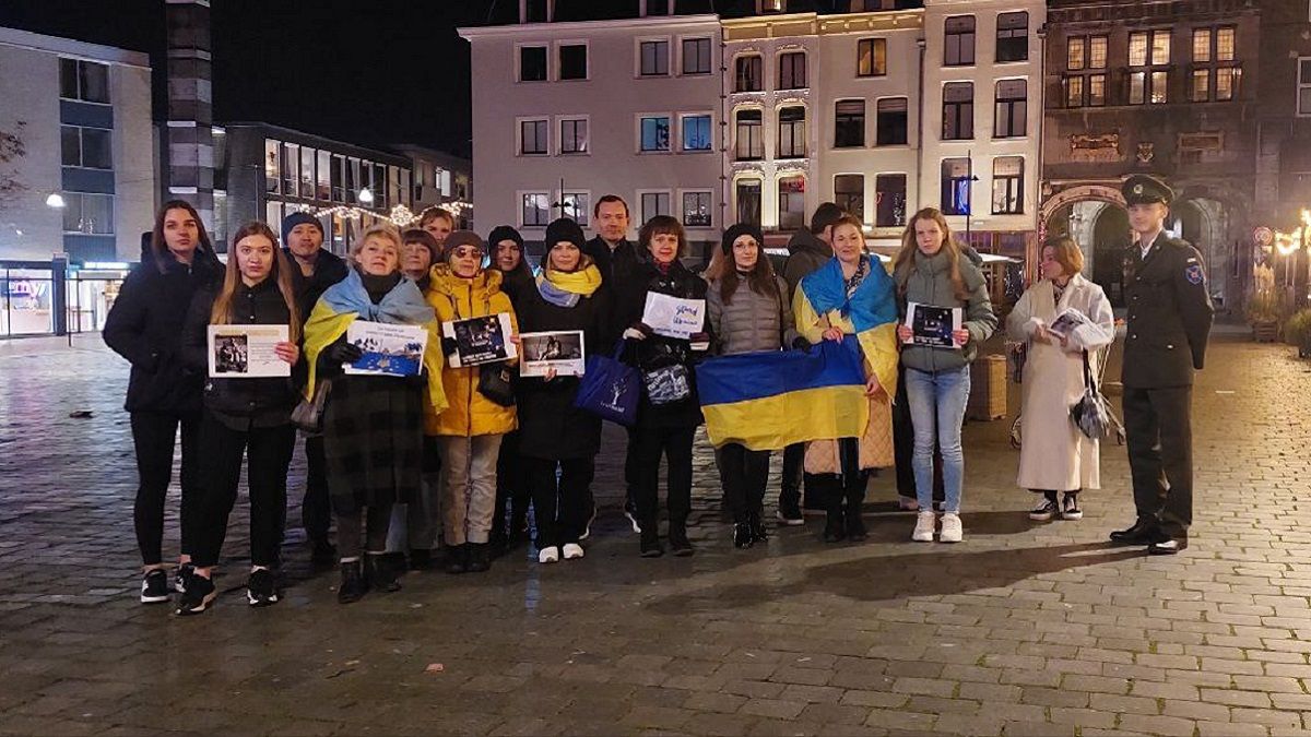 Украинская акция в Нидерландах Украинская акция в Нидерландах