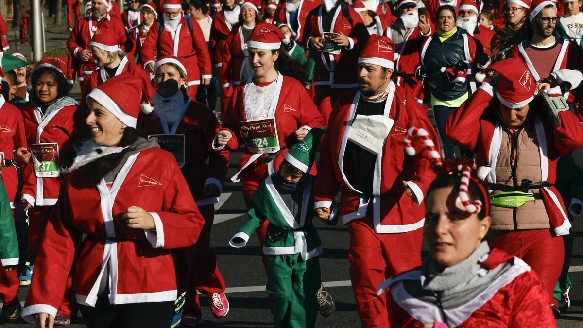 Тысячи испанцев пробежали 4 километра ради благотворительности