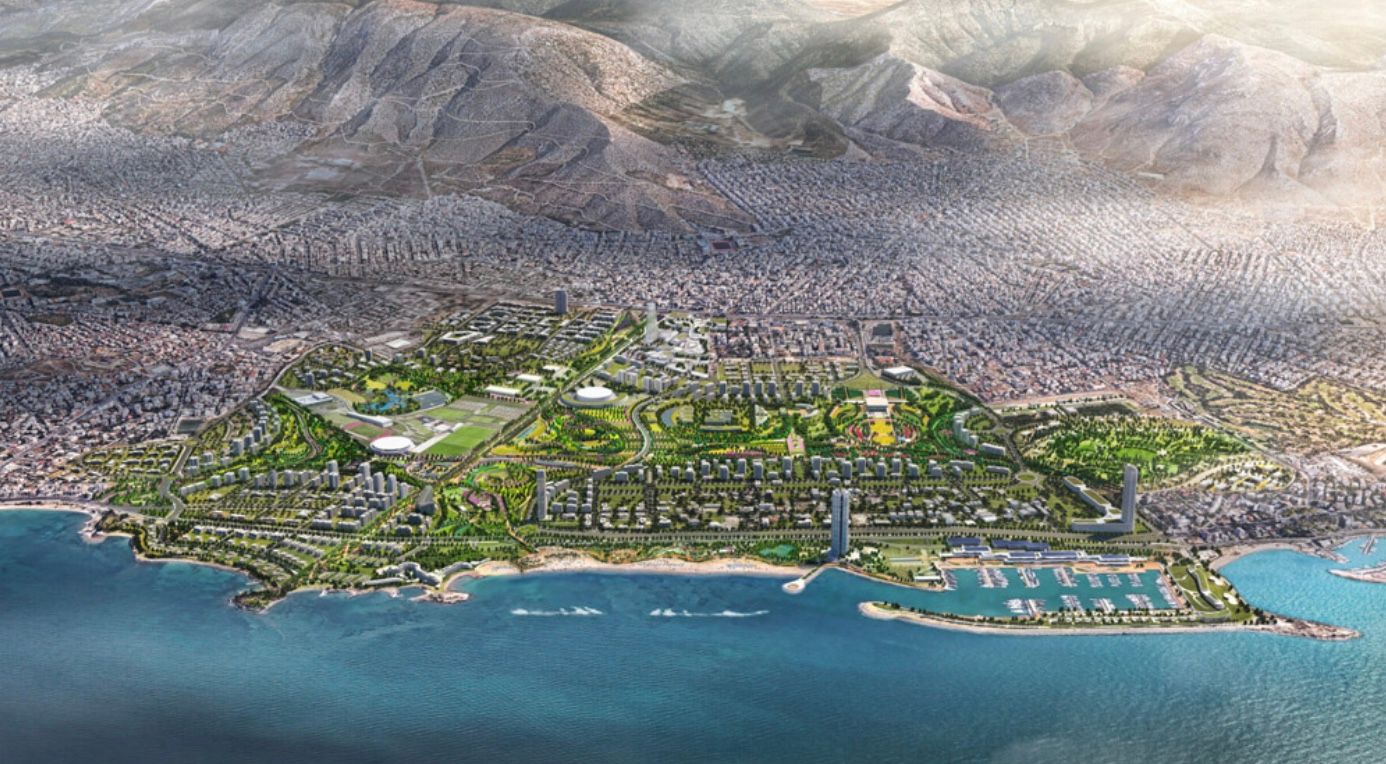 На місці покинутого аеропорту в Афінах збудують парк На місці покинутого аеропорту в Афінах збудують парк