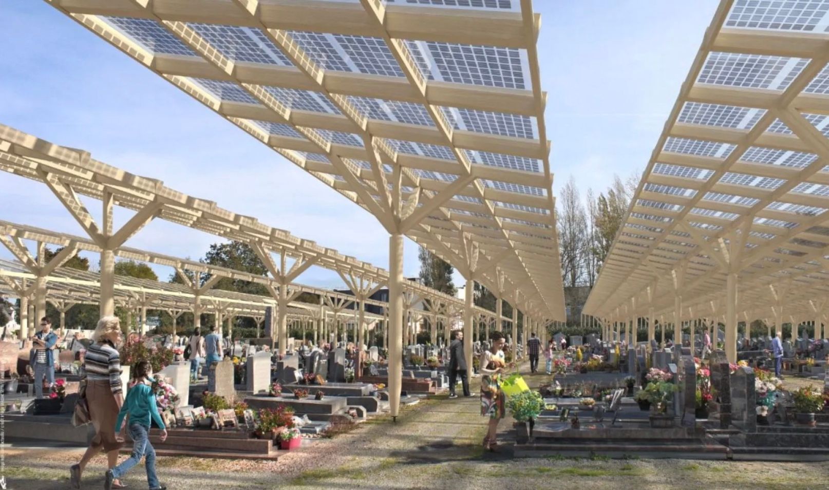 Сен-Жоашим установит солнечные панели на кладбище