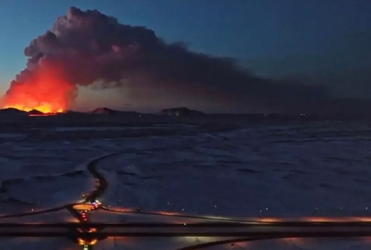 В Ісландії знову почалося виверження вулкана