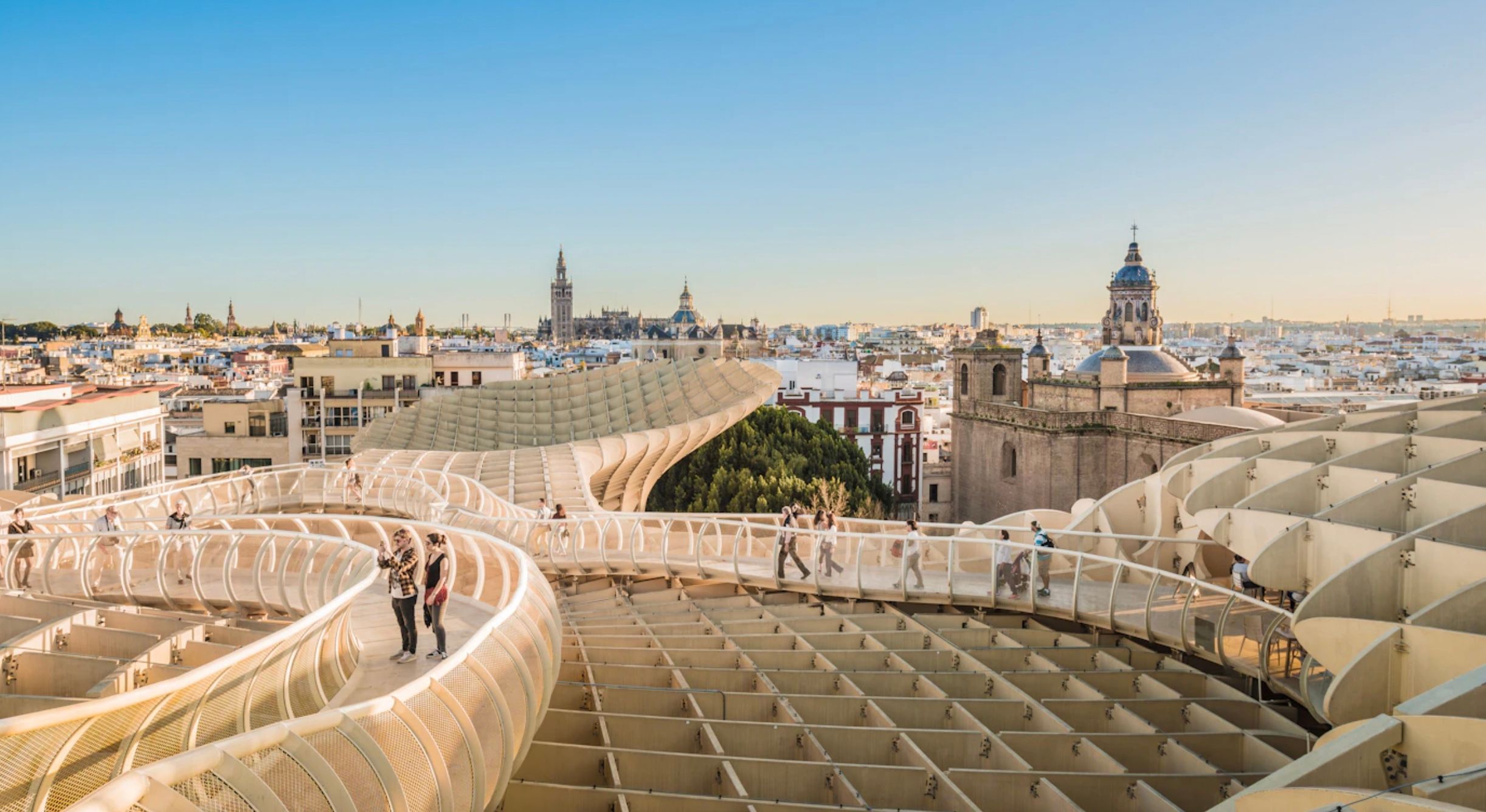 Испанский город Севилья Испанский город Севилья